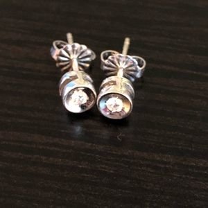 Saks Fifth Ave diamond earrings